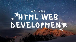 How to start coding |HTML web development Part 3