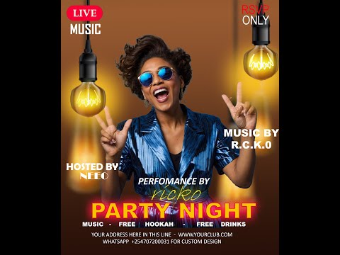 party poster