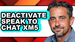 How to Deactivate Speak to Chat Xm5 (only Way)