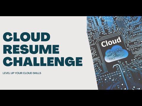 Level Up Your Cloud Skills with the Cloud Resume Challenge - Azure, AWS, Google Cloud
