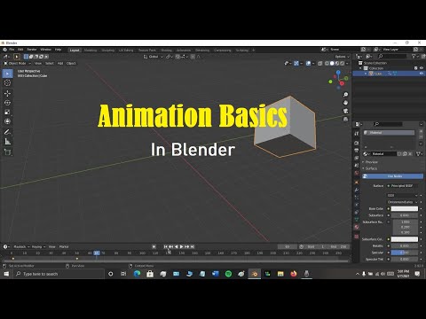 The Basics Of Animation In Blender For Beginners!
