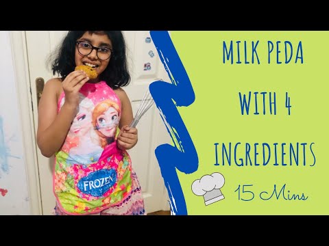 Milk Peda | Indian Sweets | With 4 Ingredients