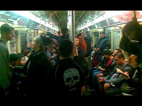 NYC subway - winter 2011-2012
