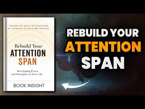 How to Rebuild Your Attention Span | improve focus and stay productive for longer