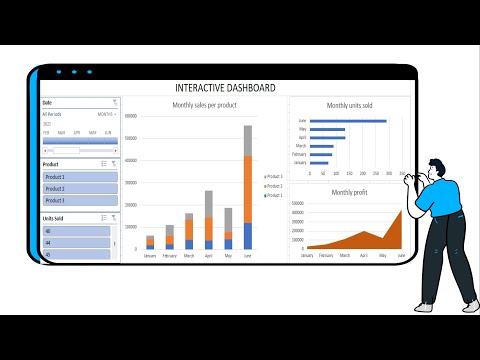 Interactive Dashboard in Excel Part 1
