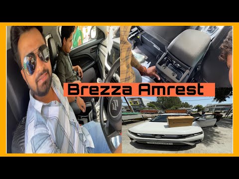 New Brezza 2022 | Armrest New Maruti Brezza 2022 | New Brezza Modified 2022