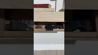 Secretly hide your valuables inside a Murphy Shelf #secretcompartment