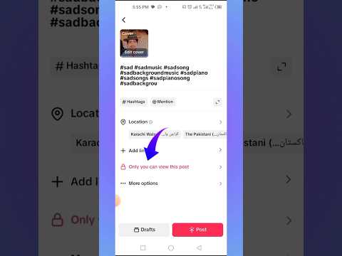tiktok video only me problem || how to fix tiktok video not showing problem