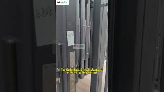 Wooden Door Pull-Out Display Rack – Sleek & Space-Saving Solution#doors  #displayrack