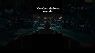 Sit down to code#DevLife #SoftwareDeveloper #CodingLife #TechVlog #DeveloperDiaries