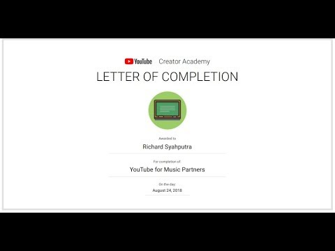 YouTube for Music Partners - Youtube creator academy course Exam Answers 2018