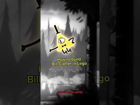 How to build Bill Cipher in Lego
