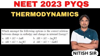 Which amongst the following options is the correct relationbetween change in enthalpy