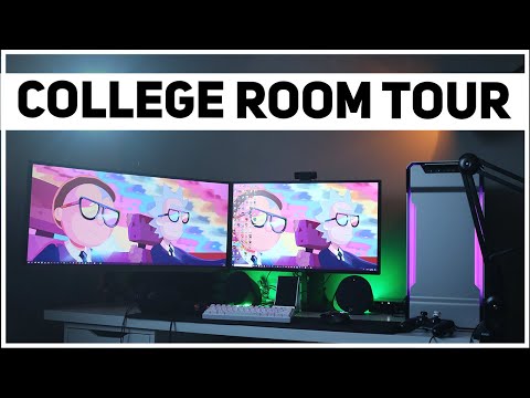 INSANE COLLEGE SETUP/ROOM TOUR 2020!!!