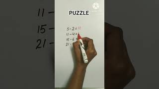 PUZZLE||REASONING #funwithmath #logicalreasoning #reasoning #math #shorts