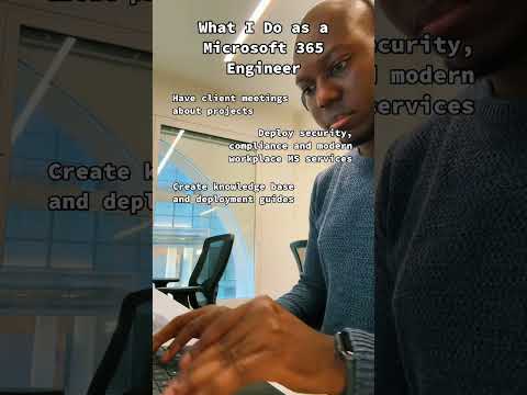 Day in a Life of a Microsoft 365 Engineer #microsoftengineer #m365engineer #tech #techcareers