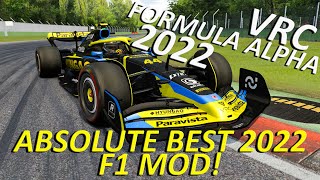 VRC Formula Alpha 2022 | The Best 2022 F1 Mod! | Even Porpoising!