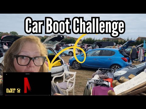(POV) Car Boot Sale Netflix Shocker: The Challenge!