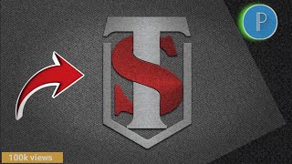 How to create a killer T - S Logo in 10minites (2025) || Pixellab Logo Tutorial 