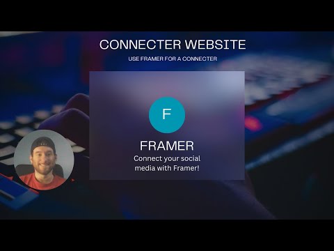 Framer Site: Social Media Connecter