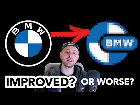 BMW logo redesign (WITHOUT CURVED TEXT!!!)