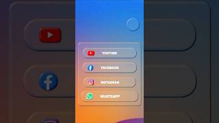 Glass Ui Animation in Alight Motion 🔥🔥#alaightmotionedit #shorts #uianimation