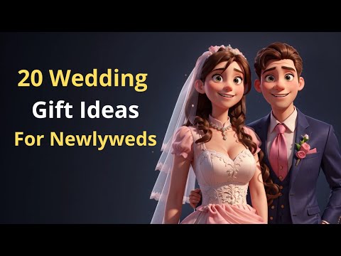 Top 20 Wedding Gift Ideas for Newlyweds (USA, Europe)