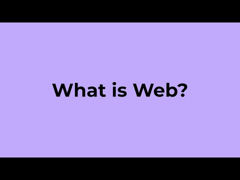 What is web