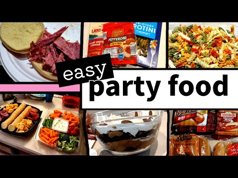 Getting Party Ready w/ cake, brisket, pasta salad & more - Meal Prep