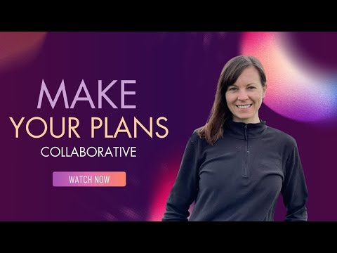 Helpful talk on the benefits of collaborative planning