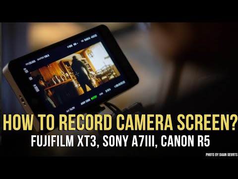 How to Screen Record Fujifilm XT3  | HDMI Video Capture