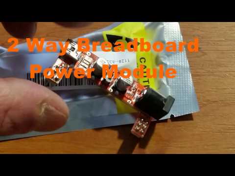2 Way Breadboard Power Module from Banggood com