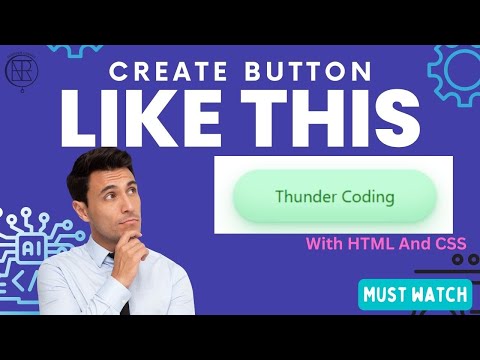 Create Cool Button Design with hover effect Through Html And CSS. || glowing hover effect