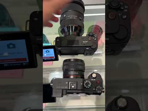 Sony ZV-E1 vs A7C Side-by-Side Size Comparison