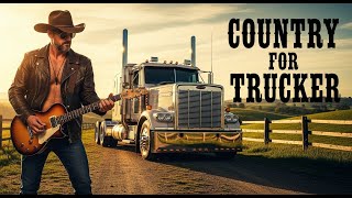Trucker Songs Mix 2025 🎵 – Best Country Road Trip Music for Long Hauls 🚛💨