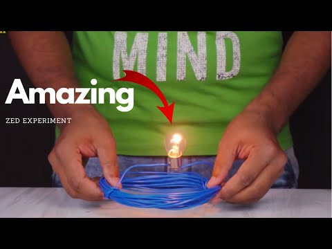 Amazing experiment with light bulbs at home - Zed Experiment #shorts