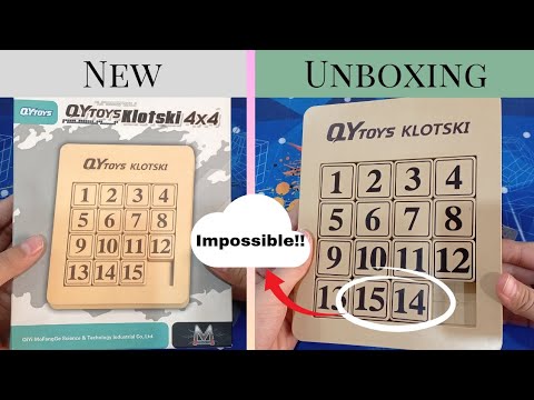 4x4 klotski NEW UNBOXING with full guide and review l PAK MEMON CUBER