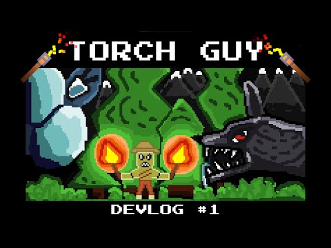 We made a roguelike for Blackthornprod Jam 3 | Torch Guy Devlog #1