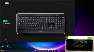 Logitech K800 – How to Enable or Disable Keyboard Backlight