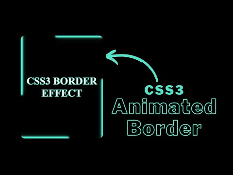 Animated Border Step By Step | #csseffect | Dhruv Prajapati
