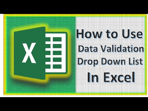 Excel Data Validation, Drop Down List, #shorts Learn Excel