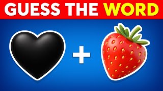 Can You Guess The WORD By Emojis? 🤔🙄 Emoji Quiz Challenge 2026