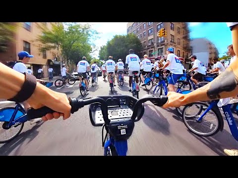 NYC Citi Bike Race 2024 - POV (CITYBIKEBOYZ CBB DAY)