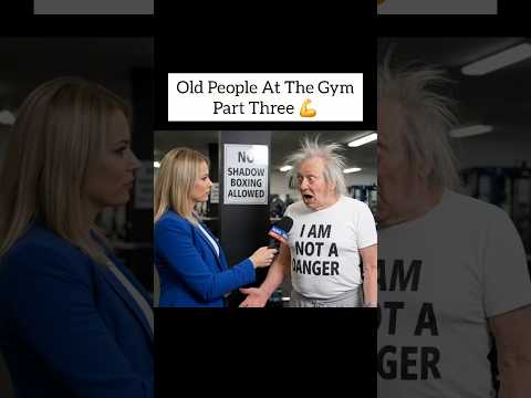 Old People At The Gym Part 3 😬😅 (Veo 3)