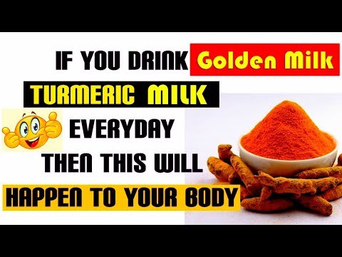 If You Drink Turmeric Milk This is What Happens To Your Body | Benefits of Turmeric Milk
