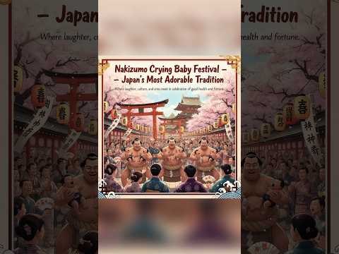 Crying Baby competition in Japan #japan #cryingbaby #nakizumababycompetition