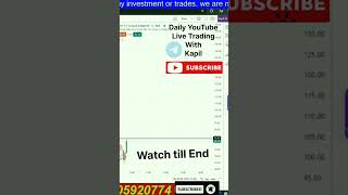 Nifty | Intraday trading #livetradingtoday #shorts #short