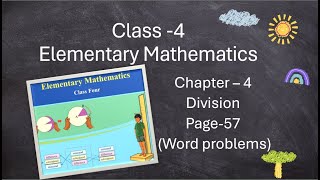 Class 4 Math Chapter 4 page 57 English Version.