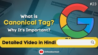 What is Canonical Tag & How Does it Work? Explanation in Hindi | Latest SEO Course  #seocourse