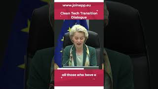 www.joinepp.eu Clean tech transition dialogue